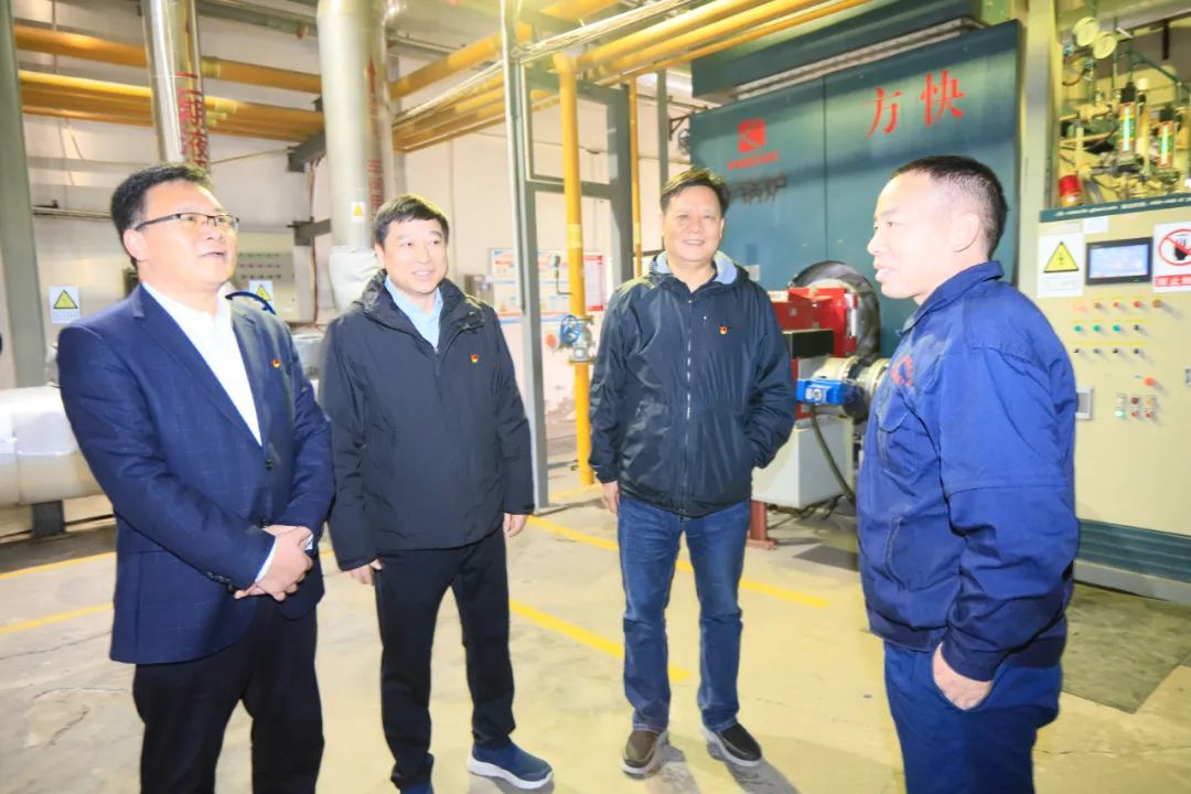 新春慰問送關懷——集團黨委書記、董事長慰問春節(jié)期間堅守崗位的一線職工