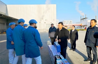 春節(jié)送溫暖，慰問暖人心丨集團(tuán)黨委書記、董事長慰問春節(jié)期間堅守崗位的一線職工